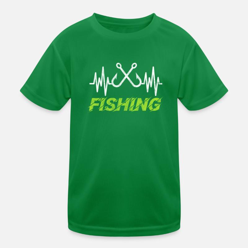 Angler Kinder Funktions-T-Shirt