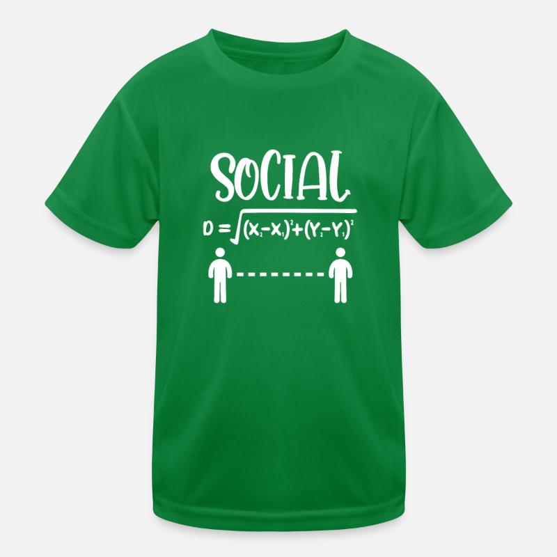 Mathematics Kids Functional T-Shirt