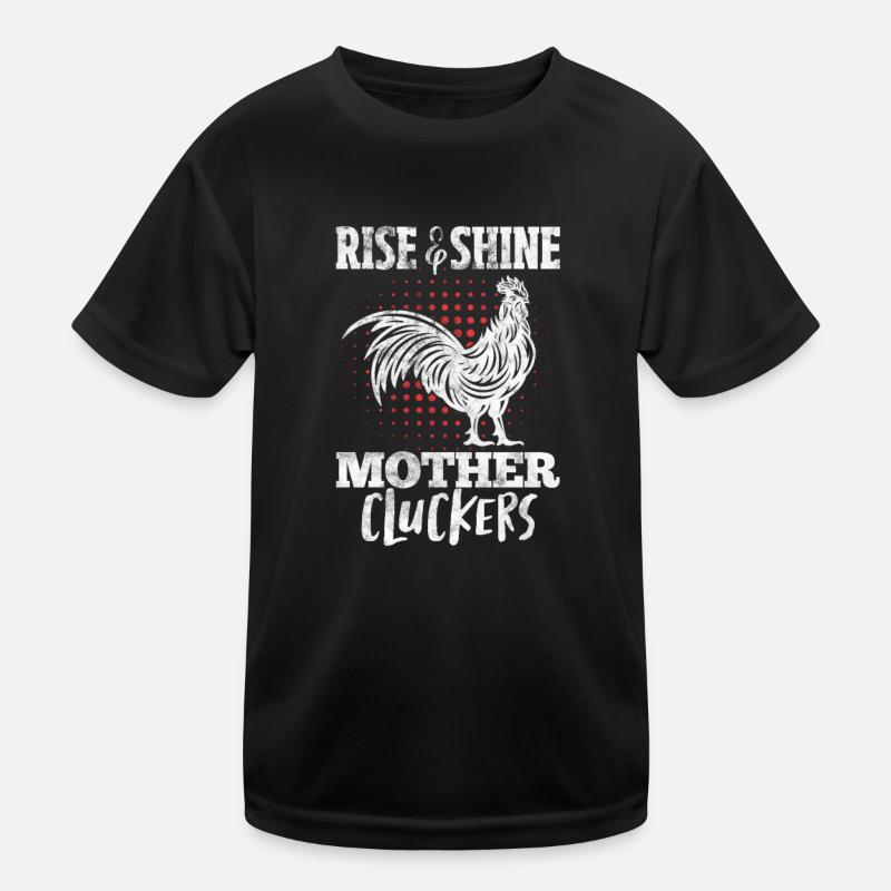 Poulet T-shirt sport Enfant