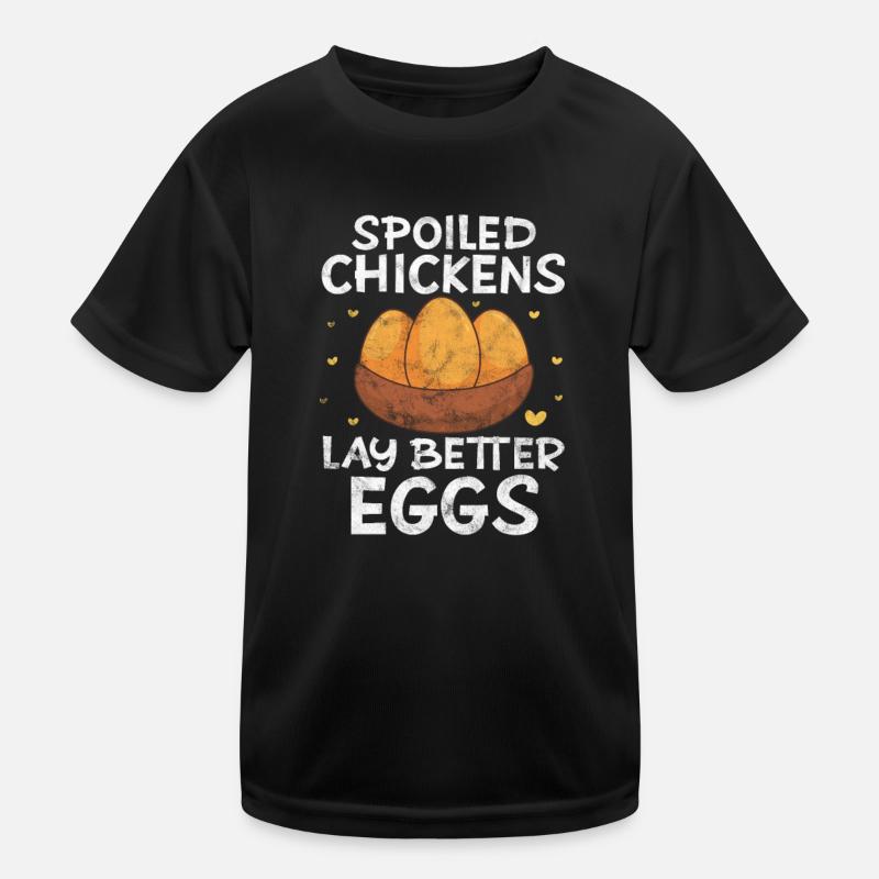 Poulet T-shirt sport Enfant