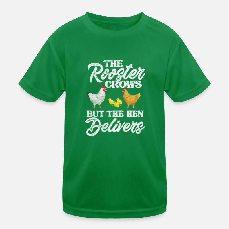 Chicken Kids Functional T-Shirt