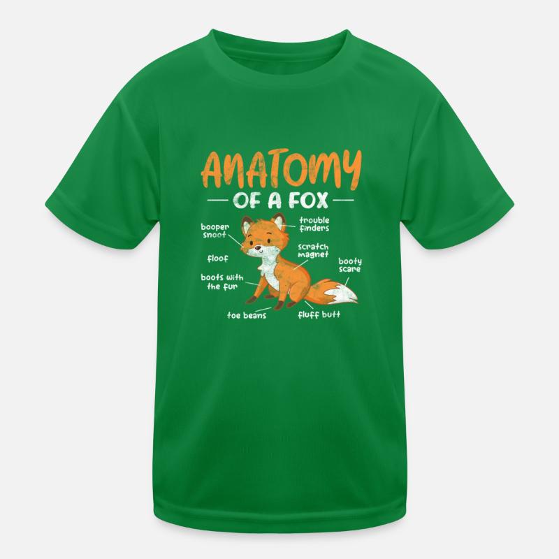Fox Kids Functional T-Shirt