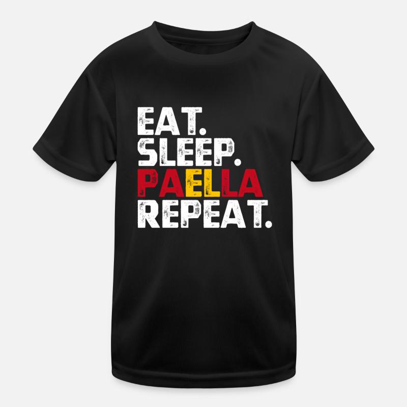 Spain Kids Functional T-Shirt