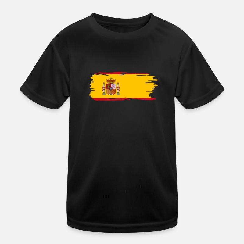 Spanien Kinder Funktions-T-Shirt