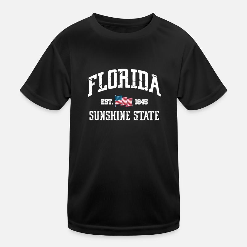 Florida Kinder Funktions-T-Shirt