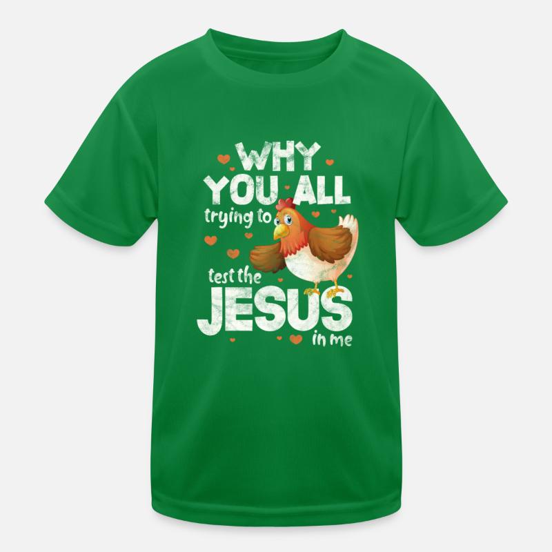 Chicken Kids Functional T-Shirt