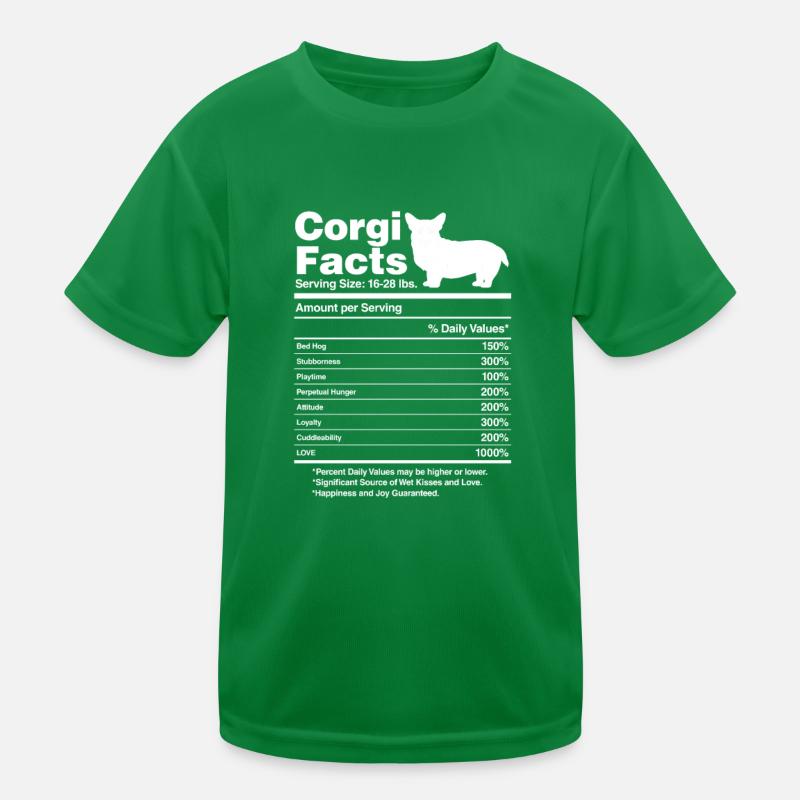 Corgi Kids Functional T-Shirt
