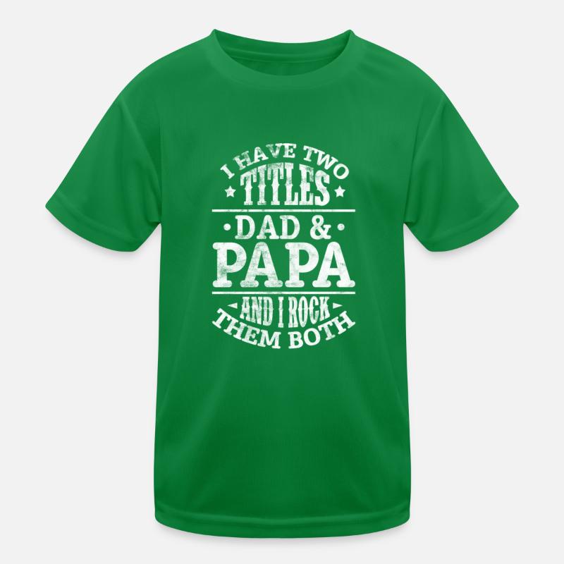 Père T-shirt sport Enfant