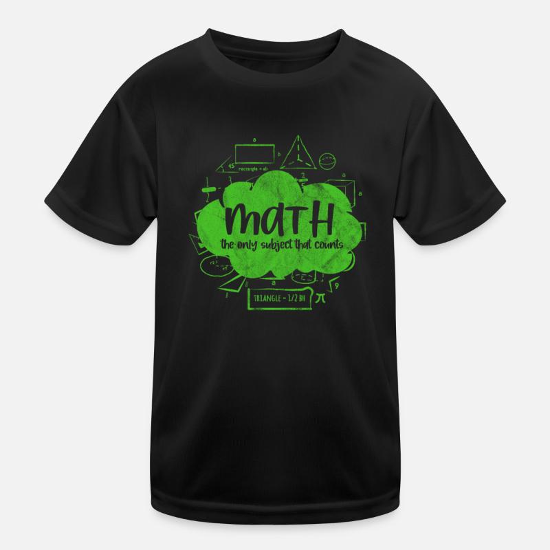 Mathematics Kids Functional T-Shirt