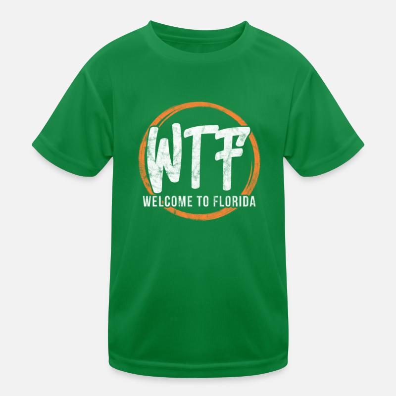 Florida USA Miami Amerika Urlaub Reise Geschenk Kinder Funktions-T-Shirt