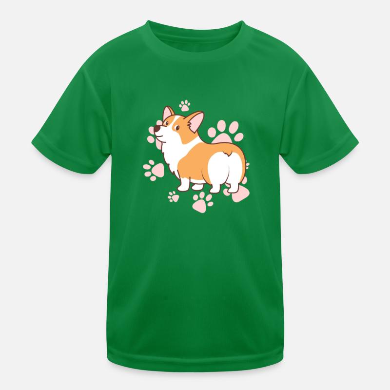 Corgi Kids Functional T-Shirt