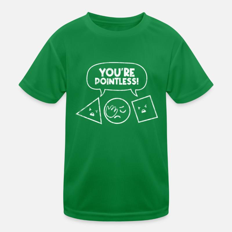 Mathematics Kids Functional T-Shirt