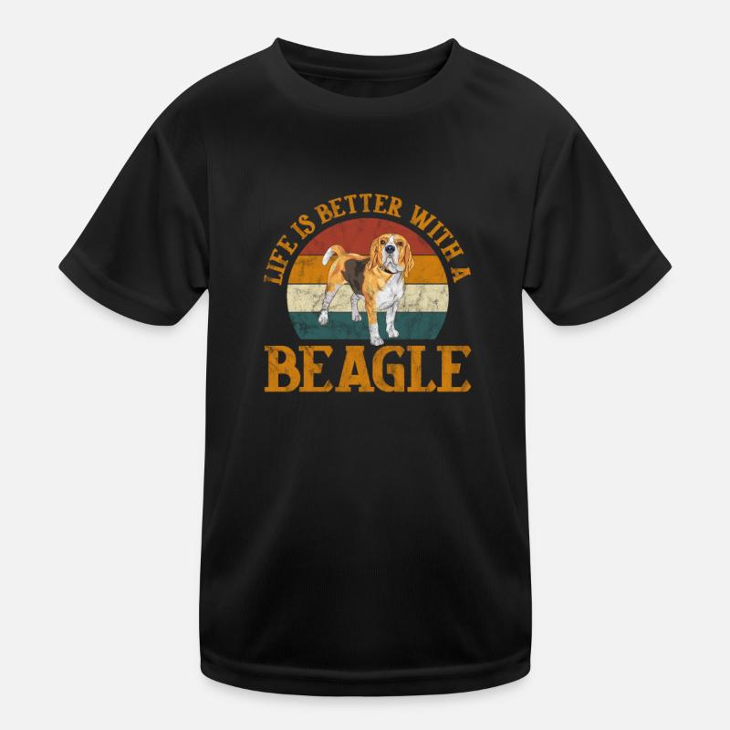 Beagle Kids Functional T-Shirt