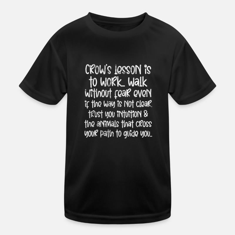Raven Kids Functional T-Shirt