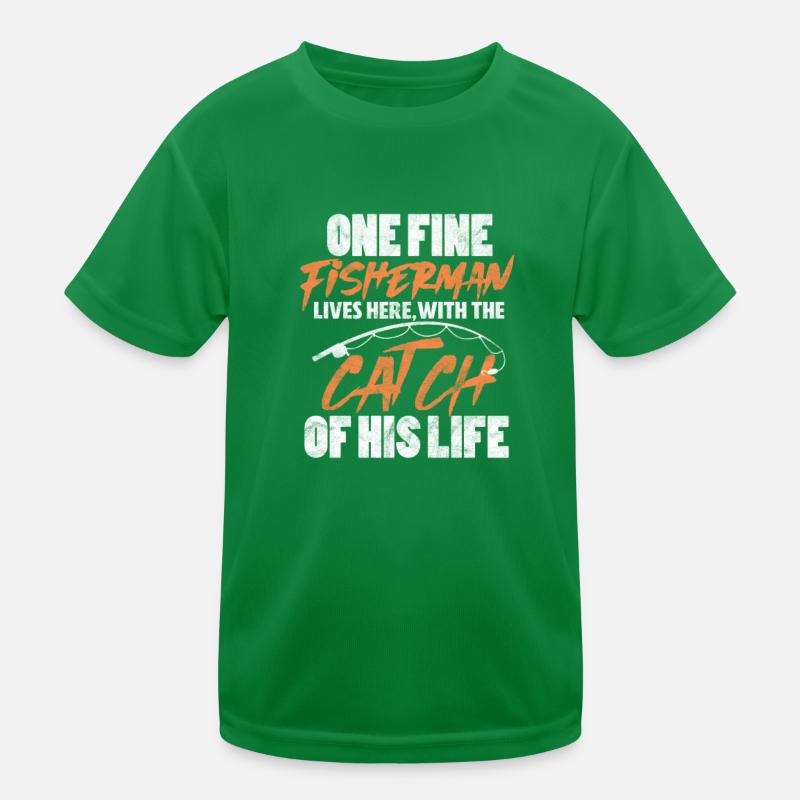 Pêcheur T-shirt sport Enfant