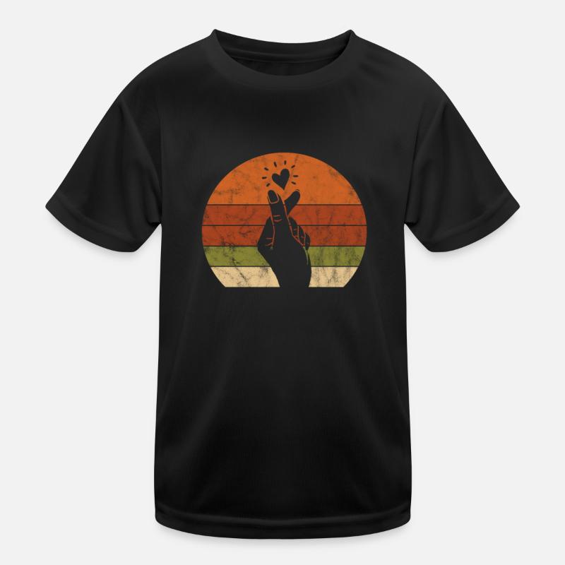 K-Pop Koreanisch Musik Pop Korea Kpop Geschenk Kinder Funktions-T-Shirt