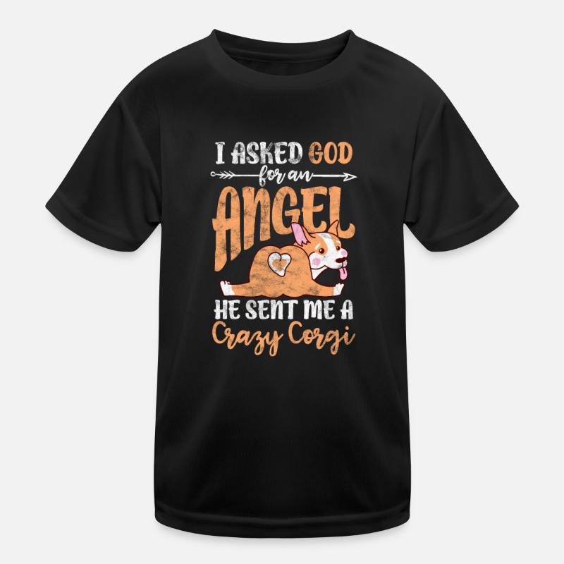 Welsh Corgi Dog Dog Dog Gift Kids Functional T-Shirt