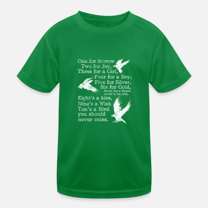 Raven Kids Functional T-Shirt