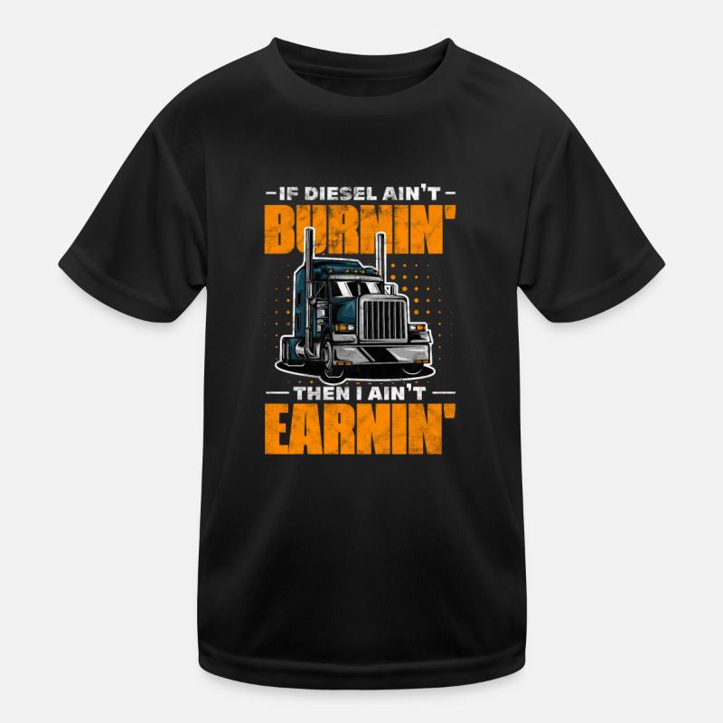 Diesel Kinder Funktions-T-Shirt