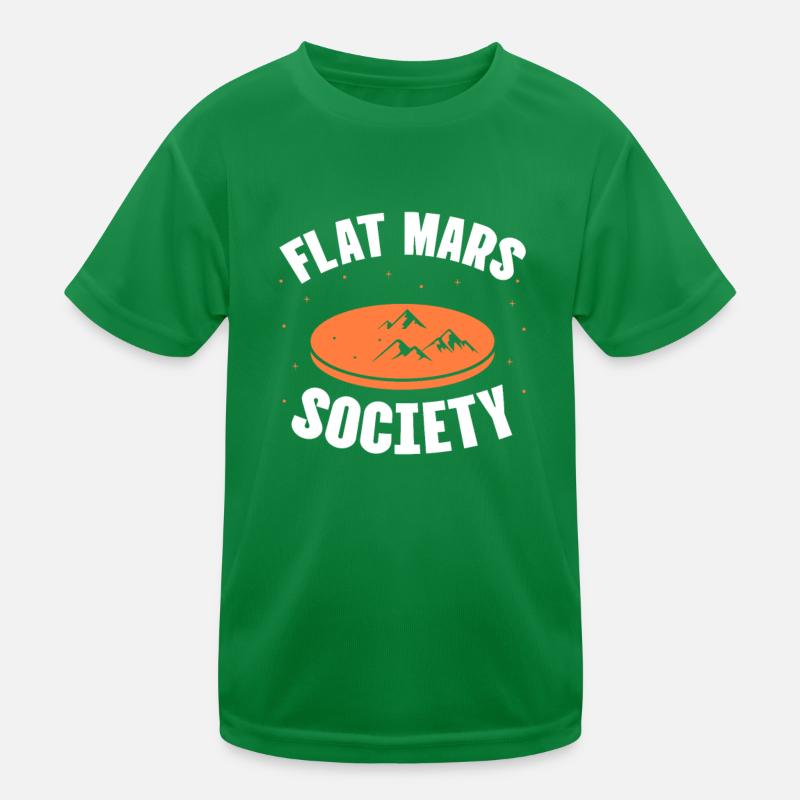 Mars Red Planet Space Astronaut Gift Kids Functional T-Shirt