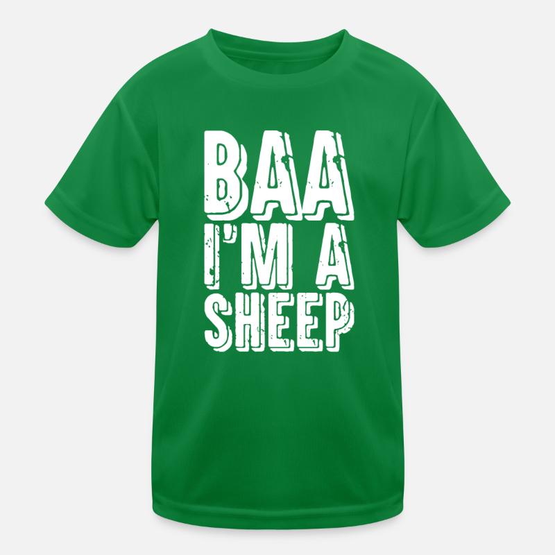 Sheep Kids Functional T-Shirt