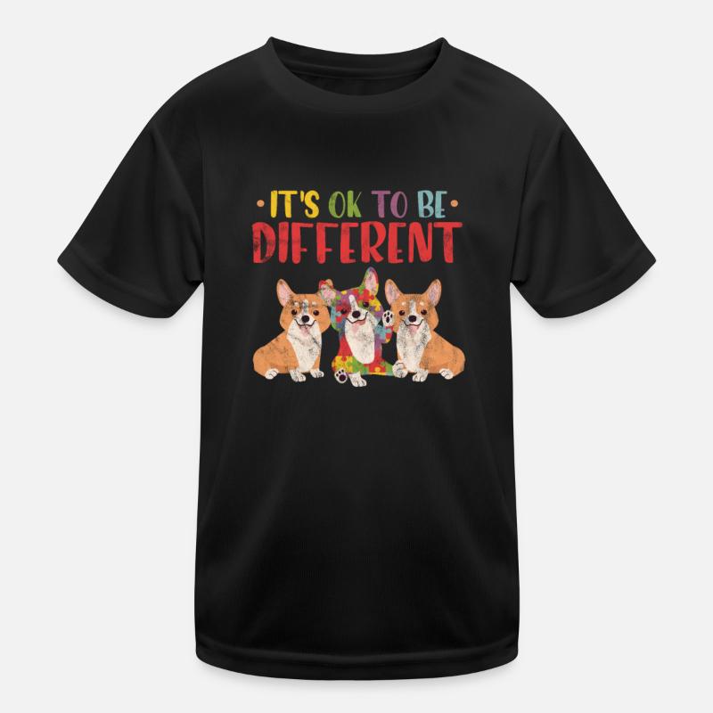 Welsh Corgi Dog Dog Dog Gift Kids Functional T-Shirt