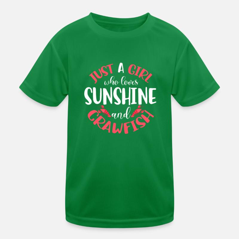 Écrevisse T-shirt sport Enfant