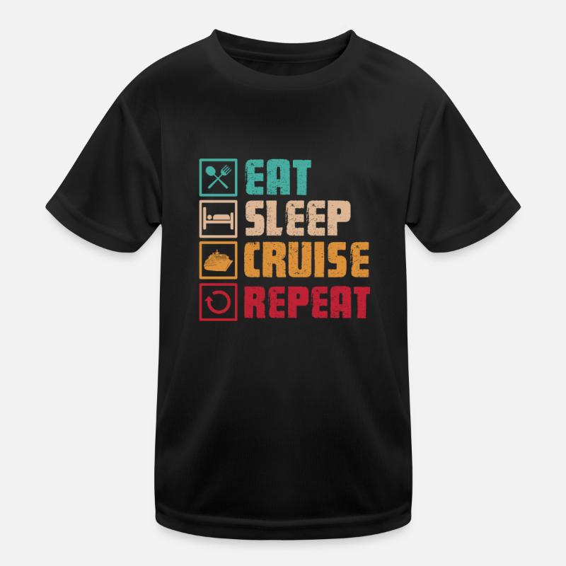 Kreuzfahrt Kinder Funktions-T-Shirt