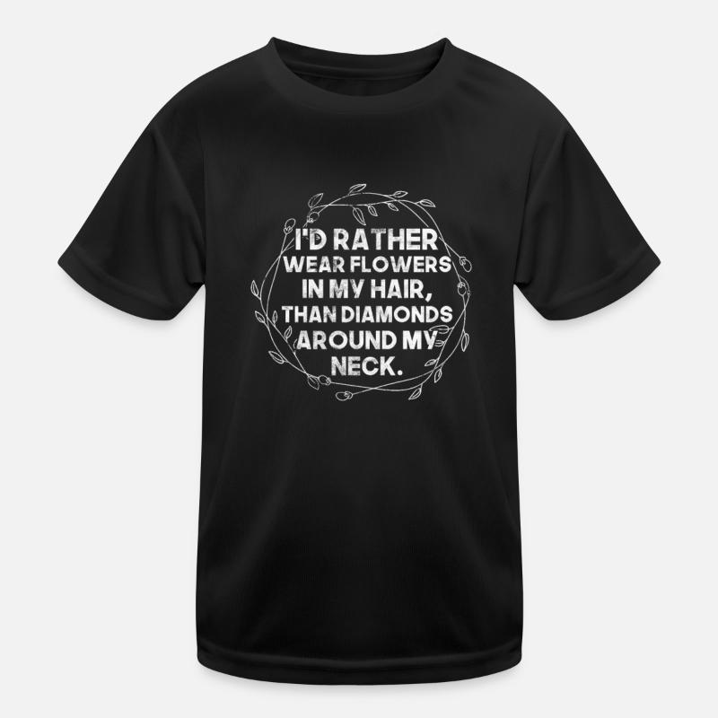 Hippy - Kids Functional T-Shirt - black