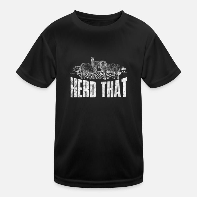 Schaf Schafe Bauernhof Tier Schafbock Geschenk Kinder Funktions-T-Shirt