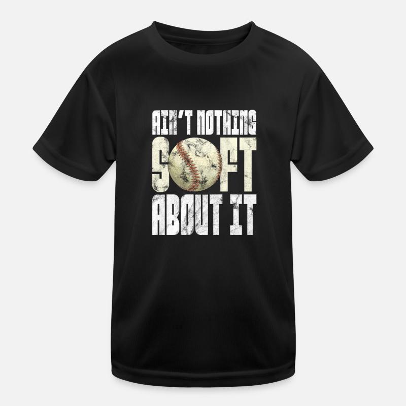 Softball Kids Functional T-Shirt