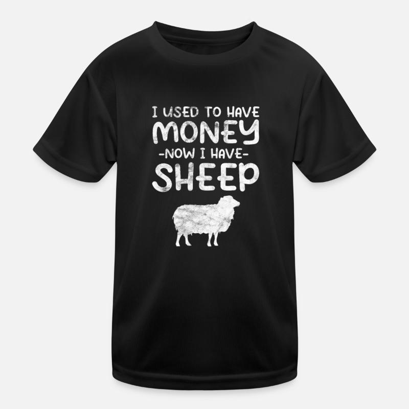Moutons Élevage Élevage Mouton Chèvre Cadeau T-shirt sport Enfant