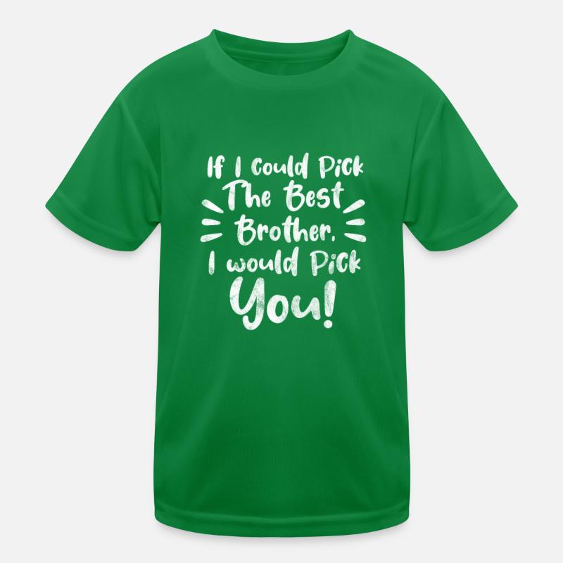 Bruder Kinder Funktions-T-Shirt