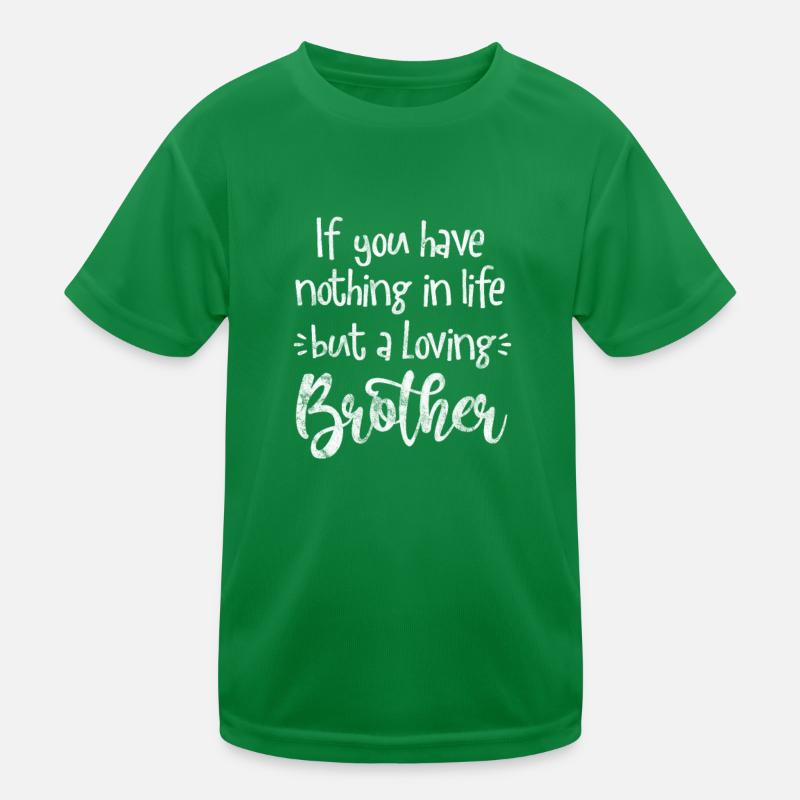 Brother Kids Functional T-Shirt