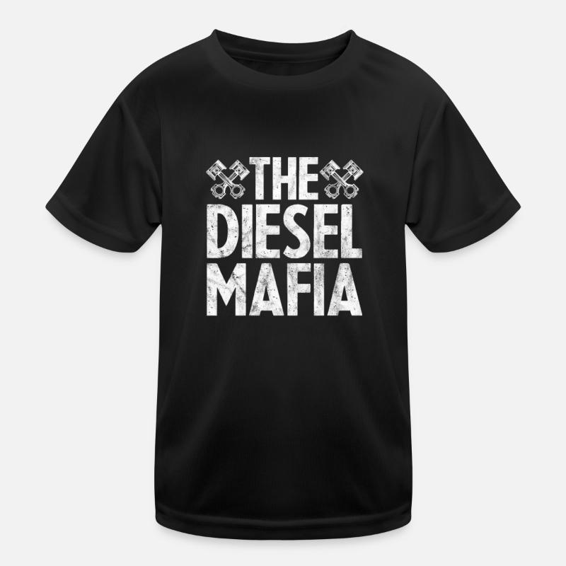 Diesel - Kids Functional T-Shirt - black