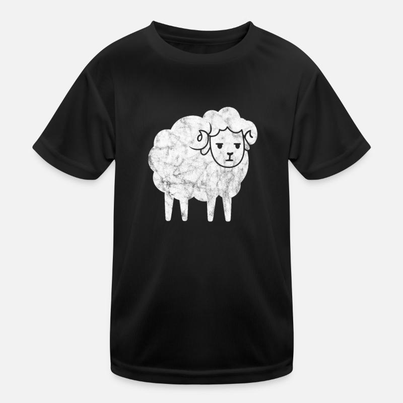 Moutons Élevage Élevage Mouton Chèvre Cadeau T-shirt sport Enfant