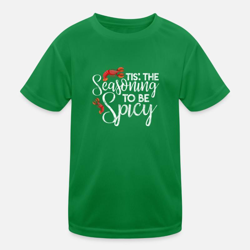 Languste Langusten Meeresfrüchte Krebs Geschenk Kinder Funktions-T-Shirt