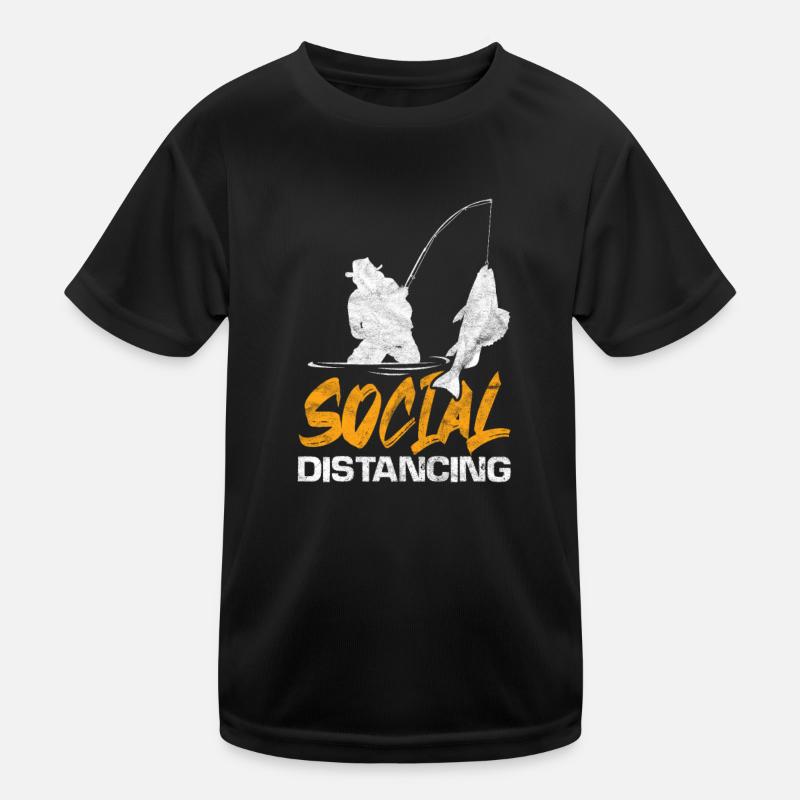 Angler Kinder Funktions-T-Shirt
