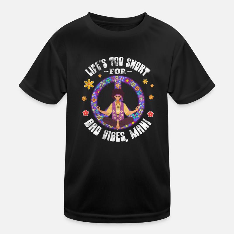 Hippie Kinder Funktions-T-Shirt
