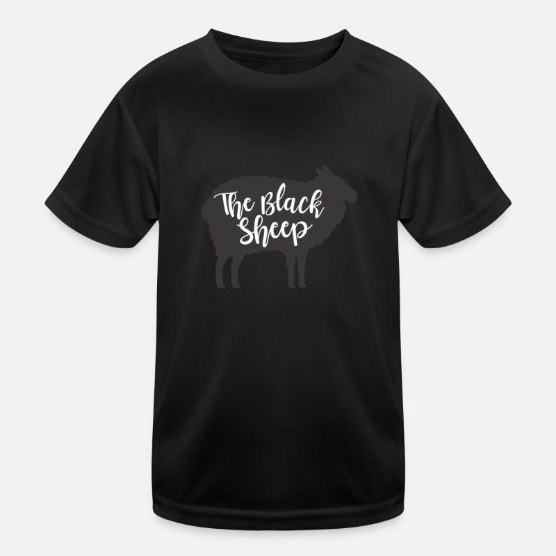 Schaf Kinder Funktions-T-Shirt