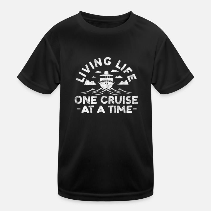 Cruise Cruise Ship Holiday Ship Gift Kids Functional T-Shirt