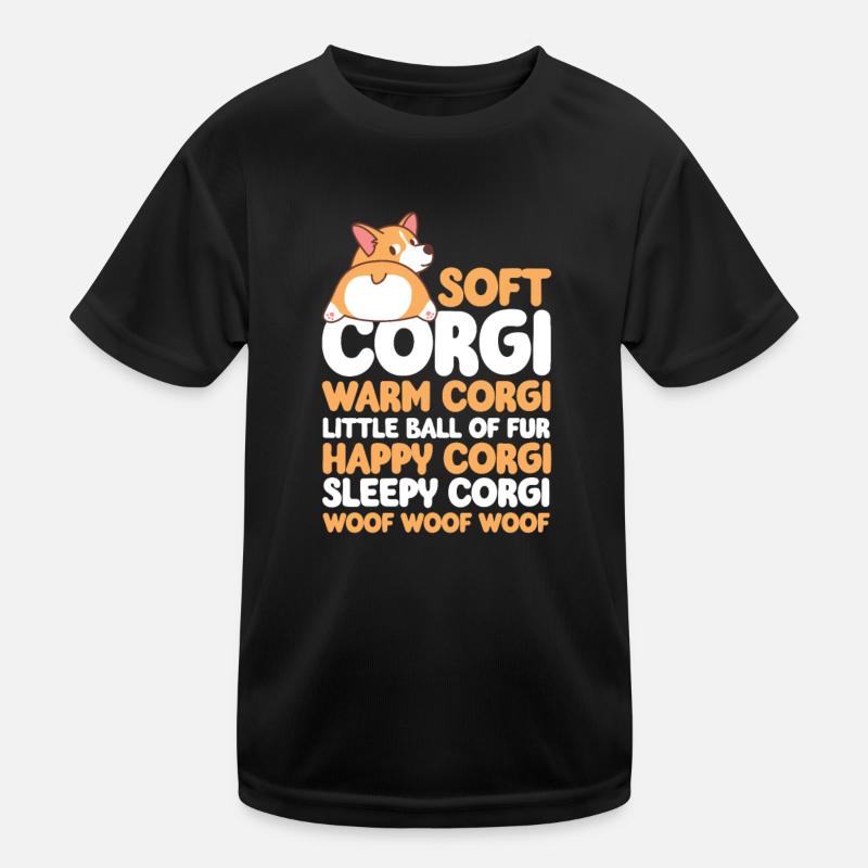 Corgi Kids Functional T-Shirt