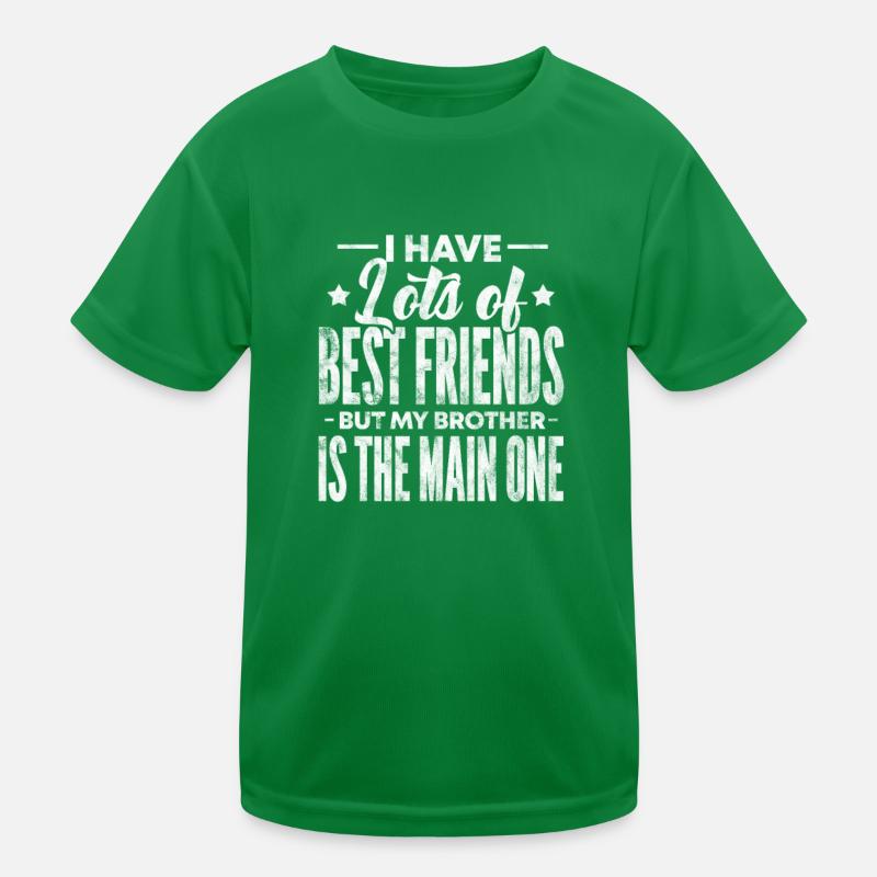 Bruder Kinder Funktions-T-Shirt