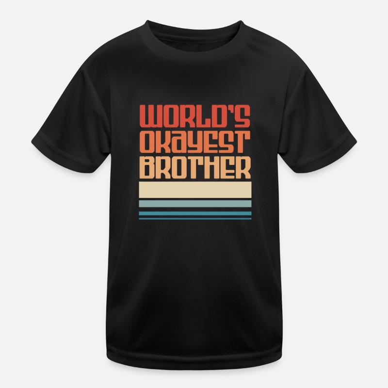 Bruder Kinder Funktions-T-Shirt