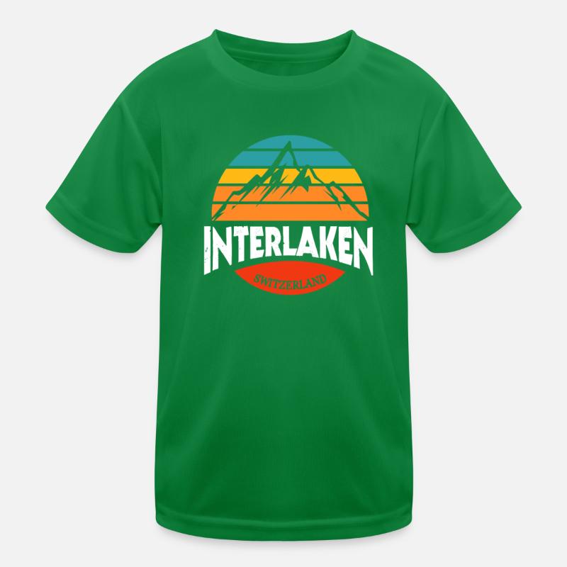 Interlaken Kids Functional T-Shirt