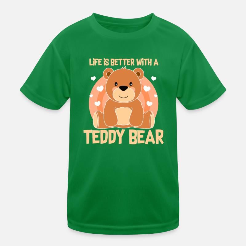 Teddy bear Kids Functional T-Shirt