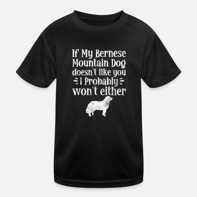 Berner Sennenhund Hund Hundeliebhaber Geschenk Kinder Funktions-T-Shirt