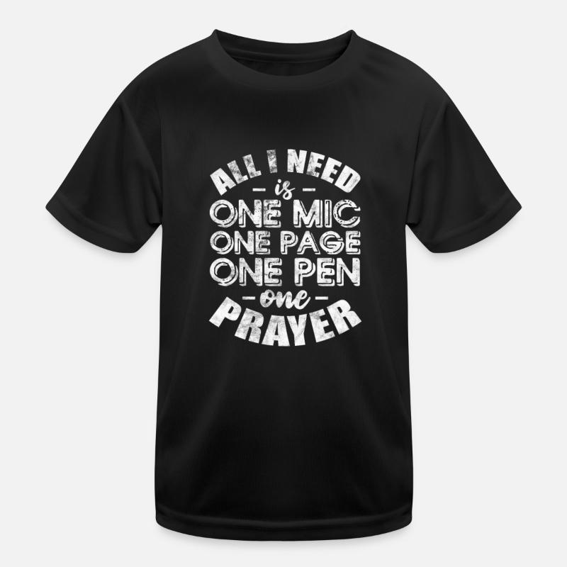 Hip Hop Kinder Funktions-T-Shirt