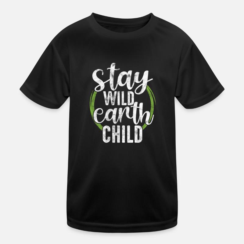 Hippie Kinder Funktions-T-Shirt