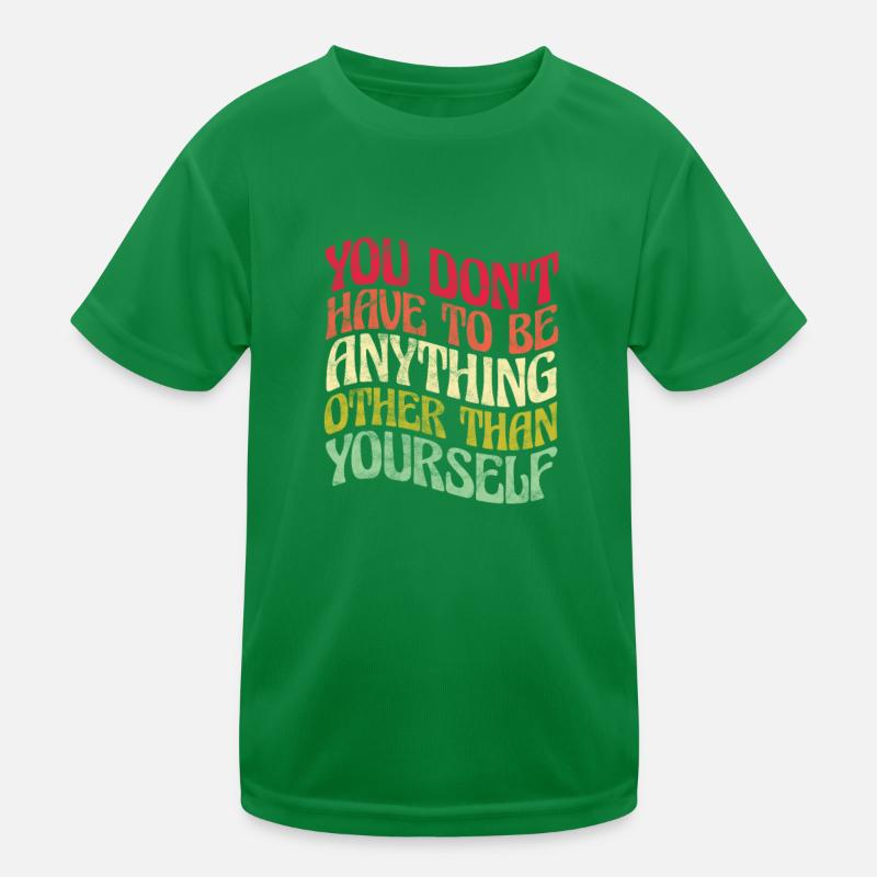 Hippie Kinder Funktions-T-Shirt